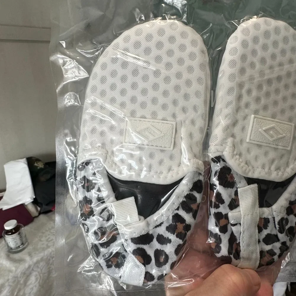 Leopard Print Baby‎ Slippers Soft Sole Non-Slip Indoor Shoes Animal Pattern I